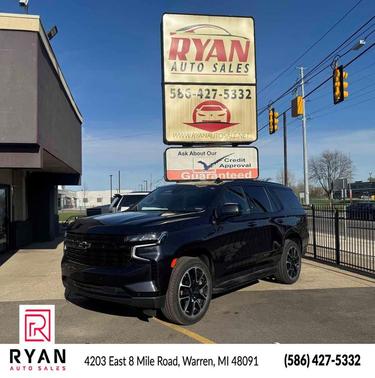 Dark Ash Metallic 2023 Chevrolet Tahoe 4WD RST