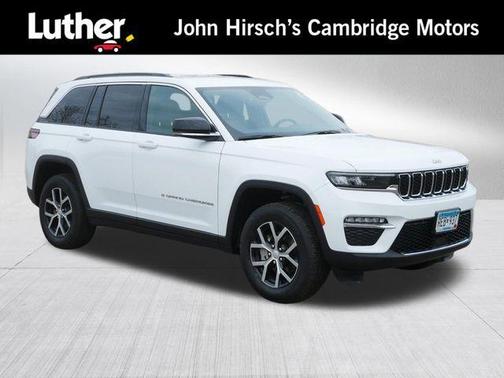 Bright White Clearcoat 2024 Jeep Grand Cherokee Limited