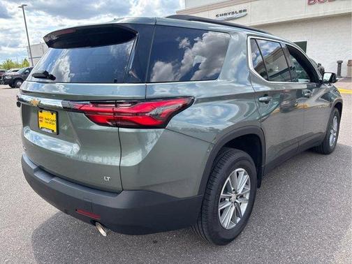 Silver Sage Metallic 2023 Chevrolet Traverse LT Leather