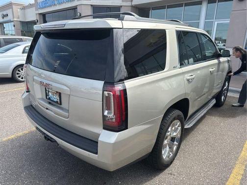 Champagne Silver 2015 GMC Yukon SLT