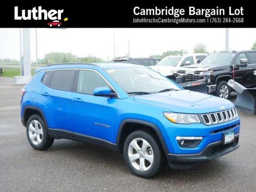 Laser Blue 2018 Jeep Compass Latitude