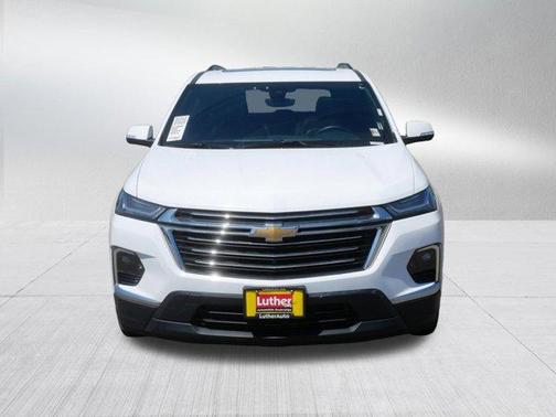 Summit White 2023 Chevrolet Traverse LT Leather