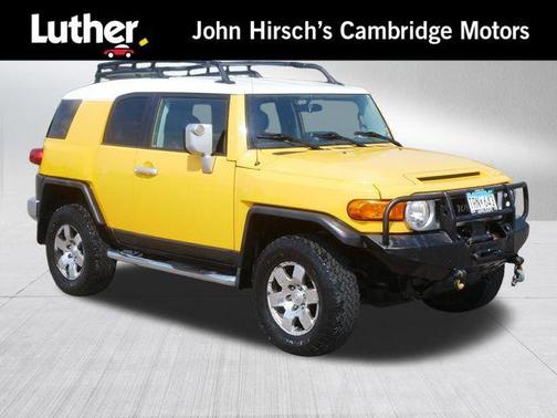 Yellow 2007 Toyota FJ Cruiser