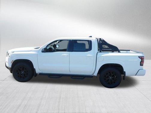 Glacier White 2023 Nissan Frontier SV