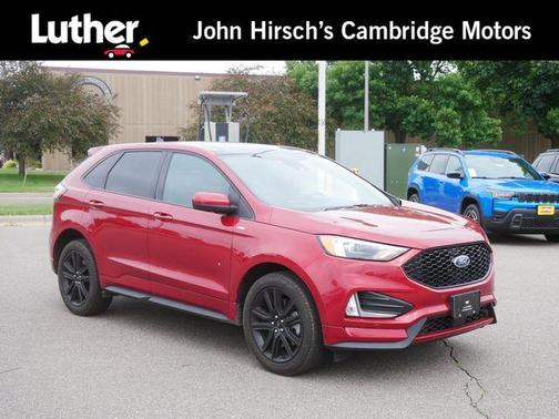 Rapid Red Metallic Tinted Clearcoat 2024 Ford Edge SEL