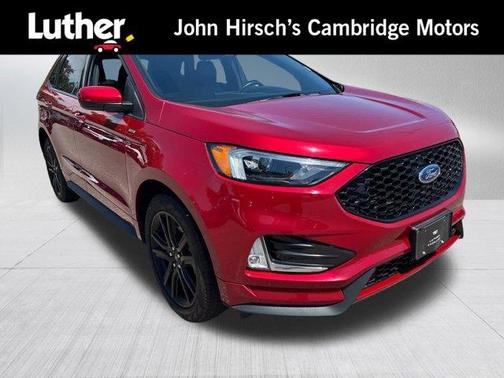 Rapid Red Metallic Tinted Clearcoat 2024 Ford Edge SEL