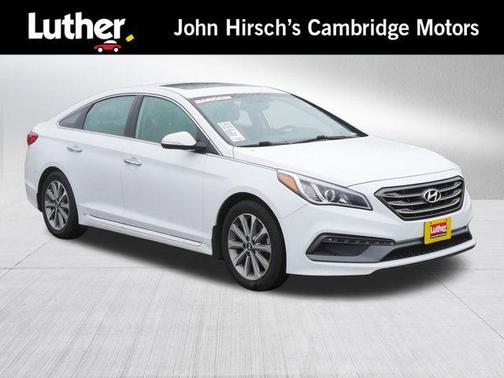 Quartz White Pearl 2017 Hyundai SONATA Limited