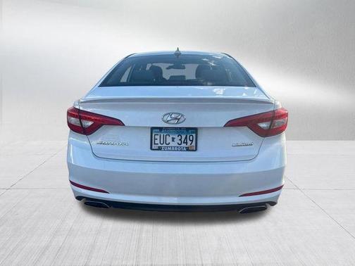 Quartz White Pearl 2017 Hyundai SONATA Limited