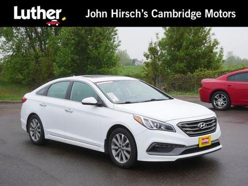 Quartz White Pearl 2017 Hyundai SONATA Limited