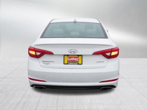 Quartz White Pearl 2017 Hyundai SONATA Limited
