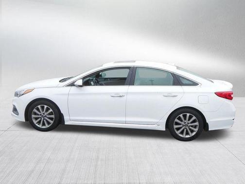 Quartz White Pearl 2017 Hyundai SONATA Limited