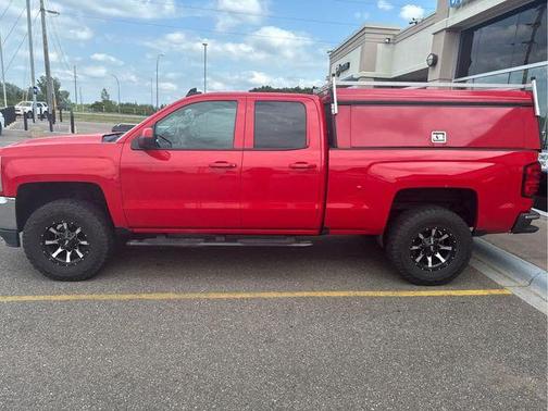 Red 2017 Chevrolet Silverado 1500 LT