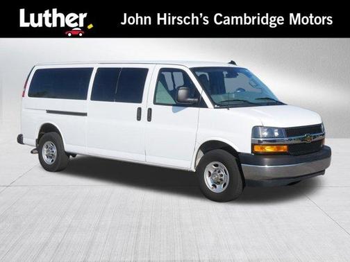 Summit White 2024 Chevrolet Express 3500 LT