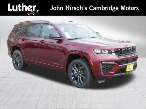 Velvet Red Pearlcoat 2026 Jeep Grand Cherokee L Limited