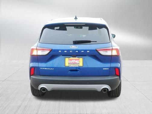 Atlas Blue Metallic 2022 Ford Escape Titanium Hybrid