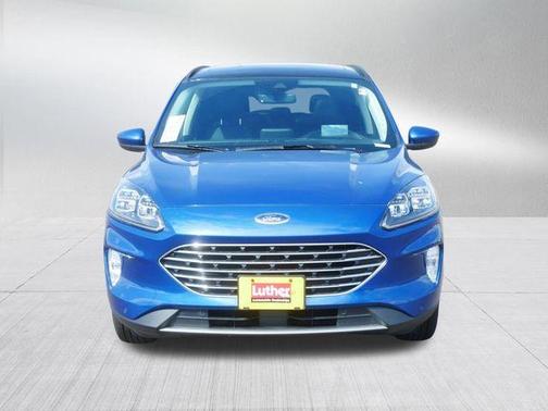 Atlas Blue Metallic 2022 Ford Escape Titanium Hybrid