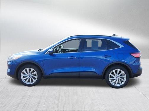 Atlas Blue Metallic 2022 Ford Escape Titanium Hybrid
