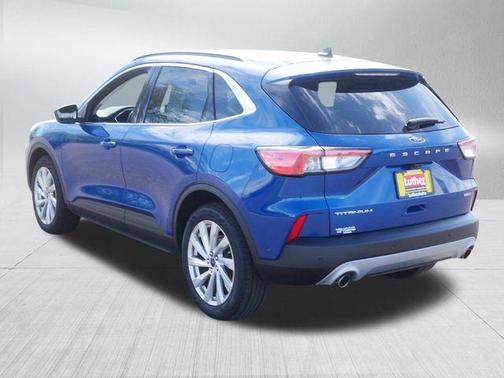 Atlas Blue Metallic 2022 Ford Escape Titanium Hybrid