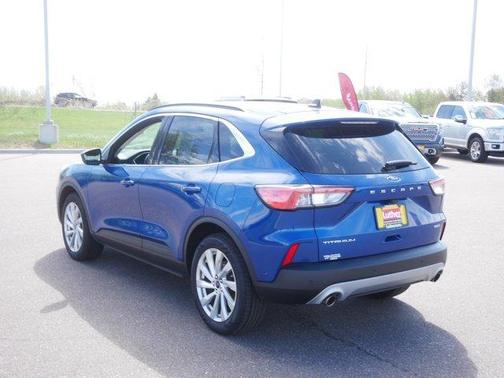 Atlas Blue Metallic 2022 Ford Escape Titanium Hybrid