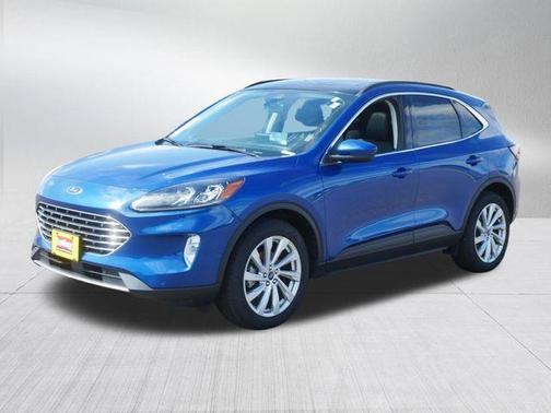 Atlas Blue Metallic 2022 Ford Escape Titanium Hybrid