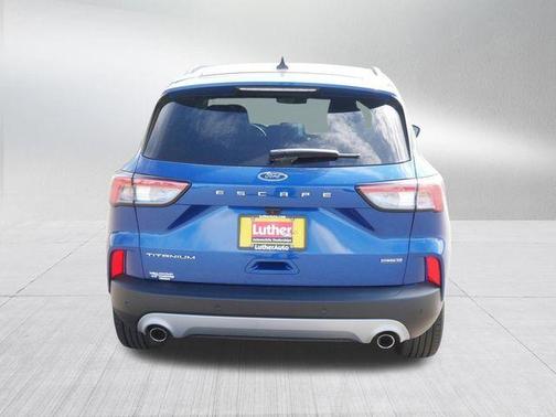Atlas Blue Metallic 2022 Ford Escape Titanium Hybrid