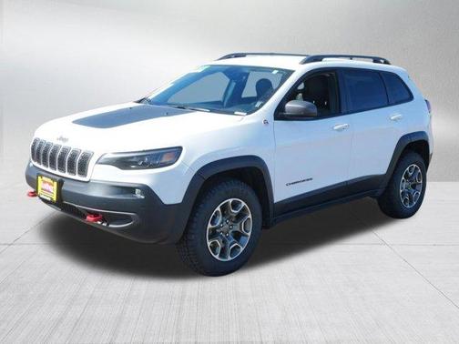 Bright White Clearcoat 2020 Jeep Cherokee Trailhawk