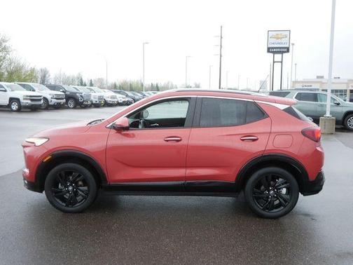 Sunrise Red Metallic 2024 Buick Encore GX Sport Touring