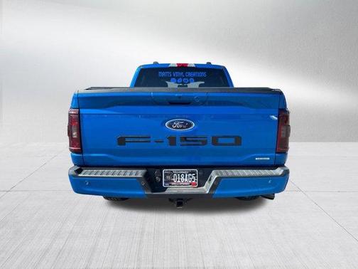 Velocity Blue Metallic 2021 Ford F-150 XLT