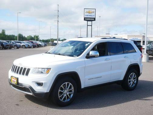 Bright White Clearcoat 2015 Jeep Grand Cherokee Limited