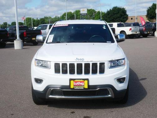 Bright White Clearcoat 2015 Jeep Grand Cherokee Limited