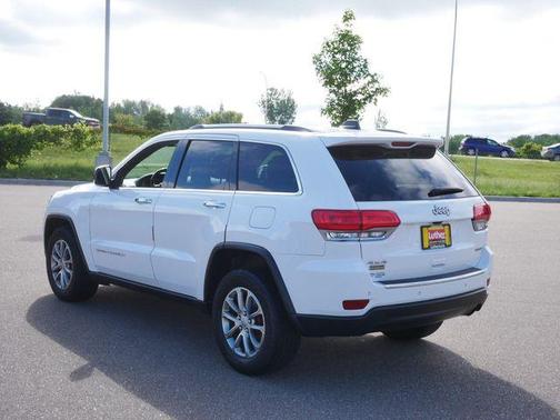 Bright White Clearcoat 2015 Jeep Grand Cherokee Limited