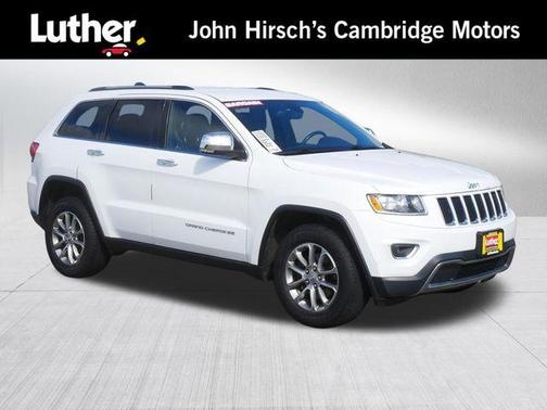 Bright White Clearcoat 2015 Jeep Grand Cherokee Limited