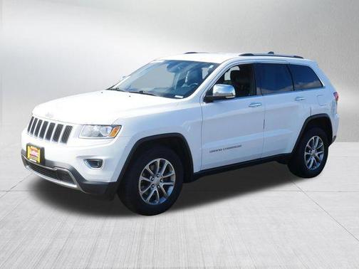Bright White Clearcoat 2015 Jeep Grand Cherokee Limited