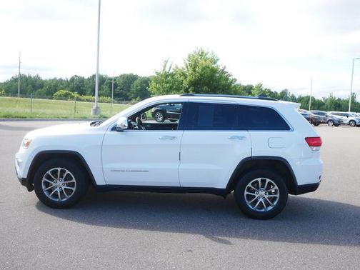 Bright White Clearcoat 2015 Jeep Grand Cherokee Limited