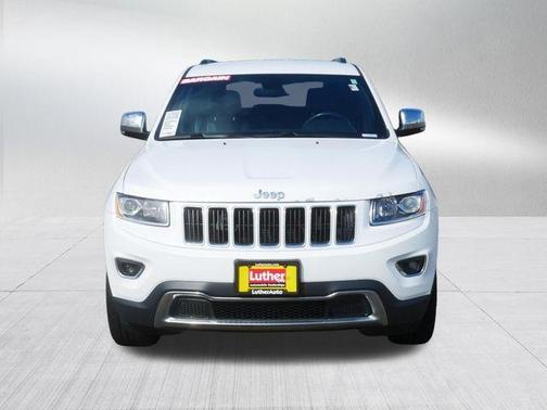 Bright White Clearcoat 2015 Jeep Grand Cherokee Limited