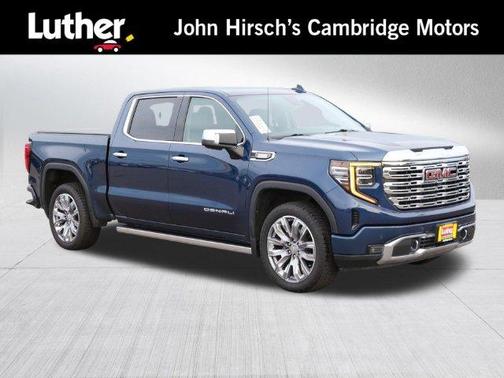 Pacific Blue Metallic 2022 GMC Sierra 1500 Denali