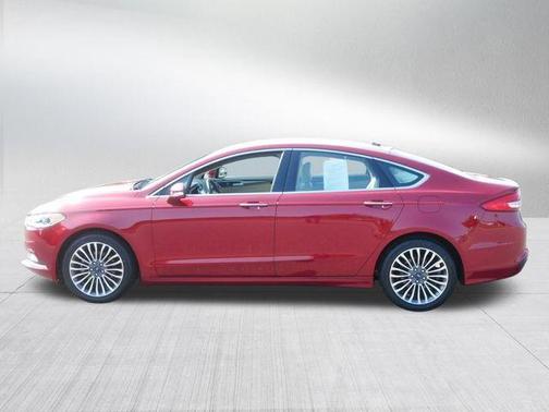 Ruby Red Metallic Tinted Clearcoat 2017 Ford Fusion SE