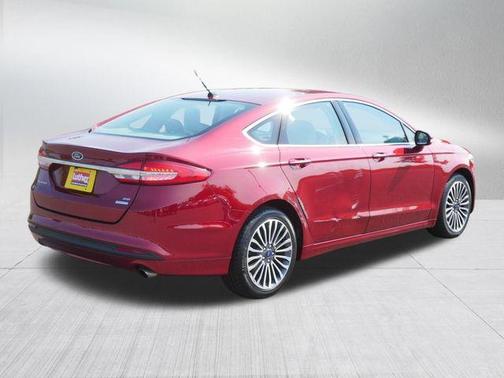 Ruby Red Metallic Tinted Clearcoat 2017 Ford Fusion SE