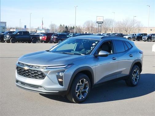 Sterling Gray Metallic 2025 Chevrolet Trax LT