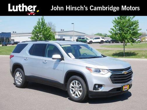 Silver Ice Metallic 2019 Chevrolet Traverse LT Cloth