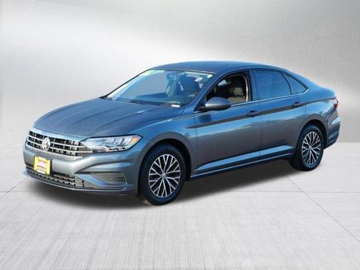 Platinum Gray Metallic 2021 Volkswagen Jetta 1.4T S