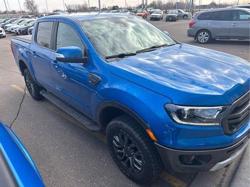 Velocity Blue Metallic 2021 Ford Ranger Lariat