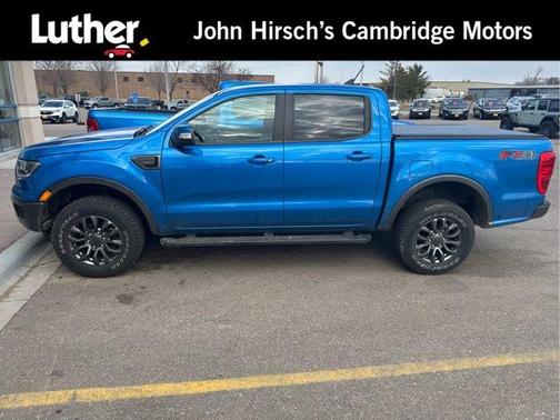 Velocity Blue Metallic 2021 Ford Ranger Lariat