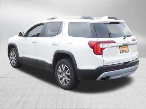 White Frost Tri-Coat 2021 GMC Acadia SLT