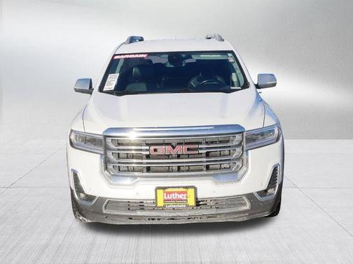 White Frost Tri-Coat 2021 GMC Acadia SLT