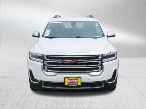 White Frost Tri-Coat 2021 GMC Acadia SLT