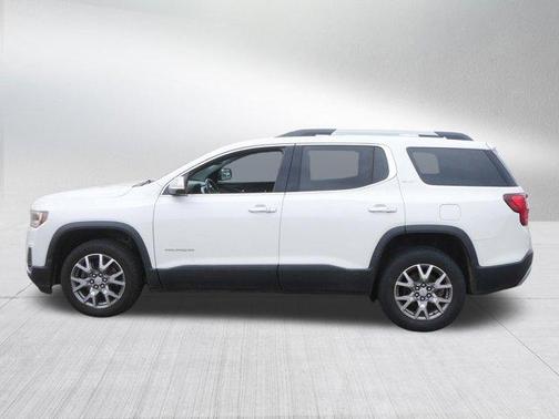 White Frost Tri-Coat 2021 GMC Acadia SLT