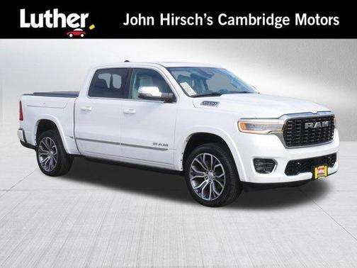 Ivory White 2025 RAM 1500 Tungsten
