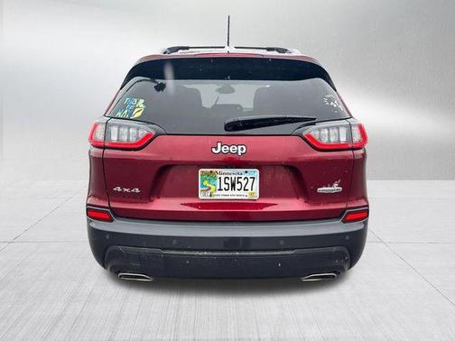 Velvet Red Pearlcoat 2021 Jeep Cherokee Latitude Lux