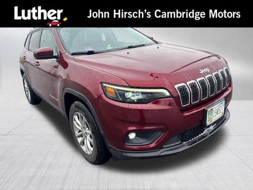 Velvet Red Pearlcoat 2021 Jeep Cherokee Latitude Lux